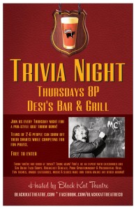 Trivia Nights at Desi's Bar & Grill