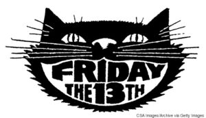 black cat Friday the 13th